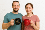 Elegant Mr. & Mrs. Ceramic Mug Set – Perfect Anniversary Gift for Couples - Image 2