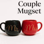 Elegant Mr. & Mrs. Ceramic Mug Set – Perfect Anniversary Gift for Couples