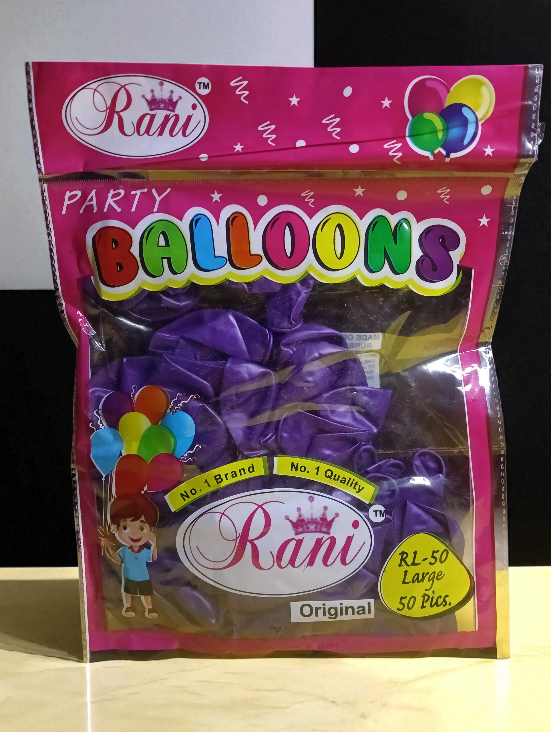 IMG20250906201210 Buy Rani Purple Party Balloons RL-50 | Large Size | 50 Pcs | No.1 Quality for Birthdays & Celebrations - Image 1
